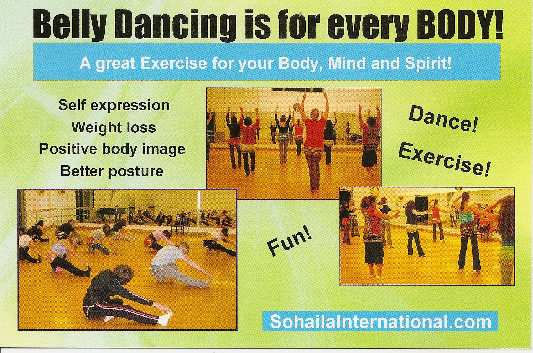 Complimentary Belly Dance Class